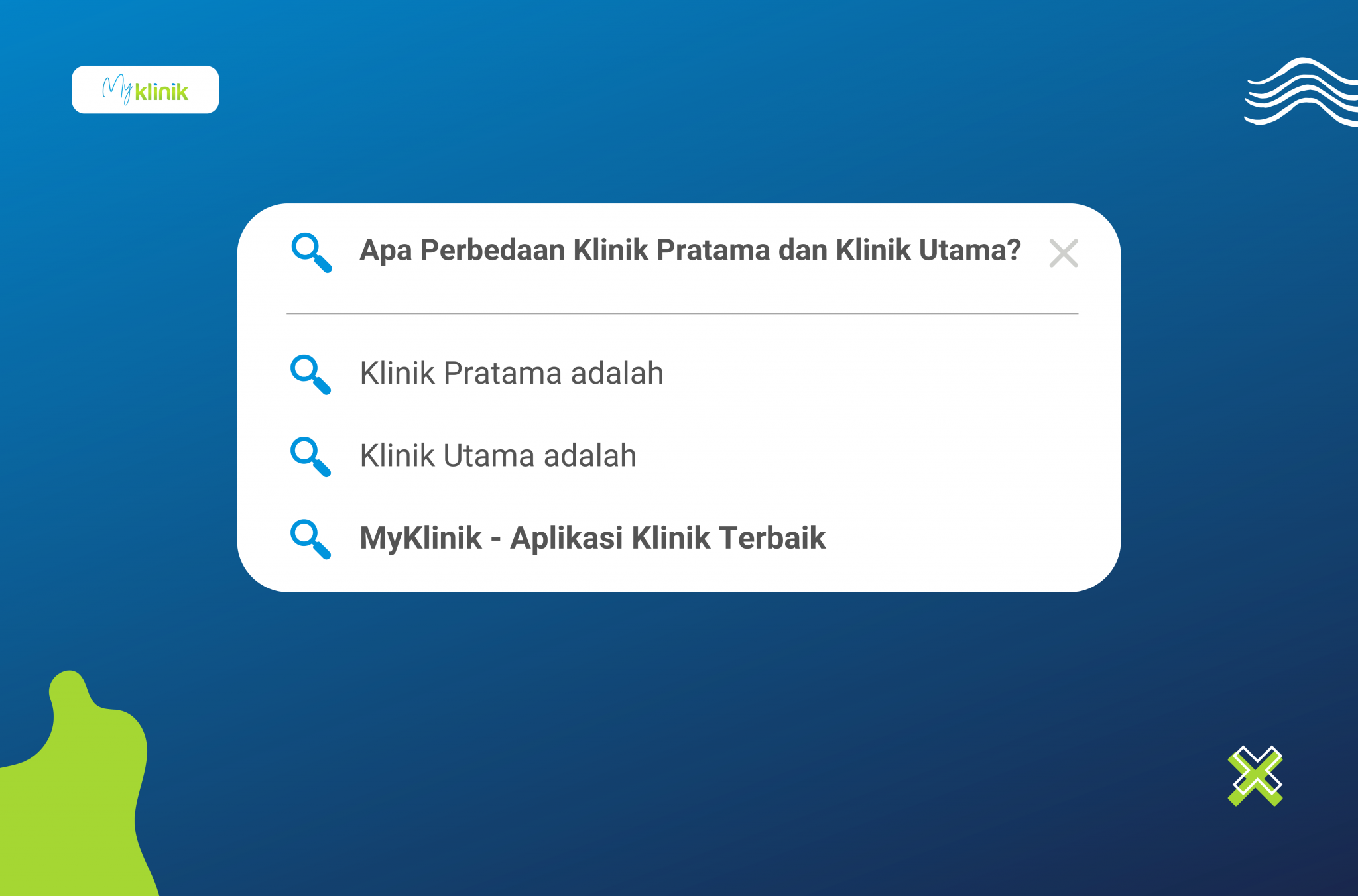 Perbedaan Klinik Pratama Dan Klinik Utama - Myklinik