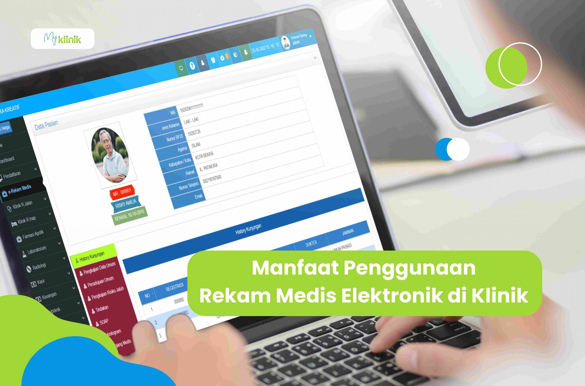 Manfaat Aplikasi Rekam Medis Elektronik di Klinik - MyKlinik